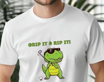 Funny Golf T-Shirt, Golfer Gift, Sports Enthusiast Cotton Tee