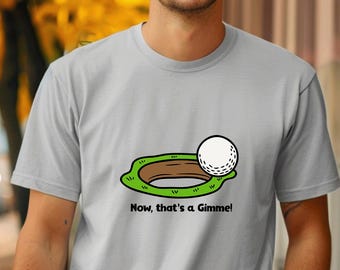 Funny Golf T-Shirt, Golfer Gift, Sports Enthusiast Cotton Tee