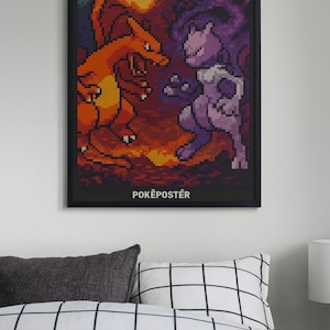 Charizard contra Mewtwo