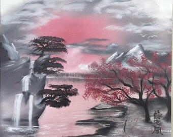 Calm Before The Storm, oil painting - 50x60 cm