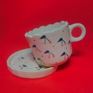 Tea Cup and Saucer Set