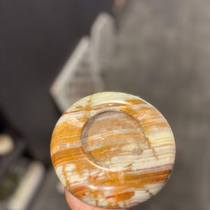 Outdoor Cigar Holder, Marble Cigar Ashtray, Cigarette Ashtray, Luxury Stone Ashtray, Decorative Ashtray for Home, Unique Marble Decor Piece