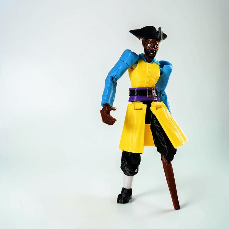 Captain Clark Figure - Etsy