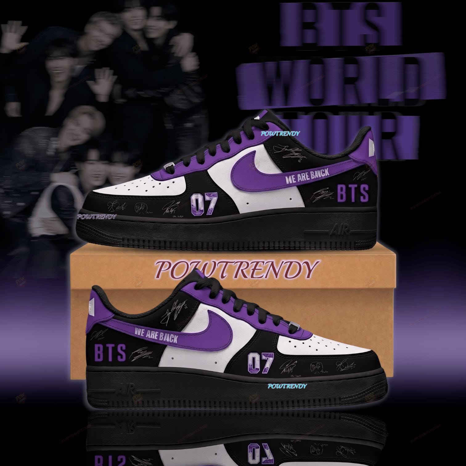 Bts nike air force - Etsy 日本