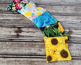 Rice Bag Heat Pack: 4x4 Hand Warmer & Cold Pack - Unscented, Reusable