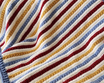 Star Stitch Baby Blanket Crochet Pattern | Textured Modern Design (PDF Download) | The Mylo Blanket