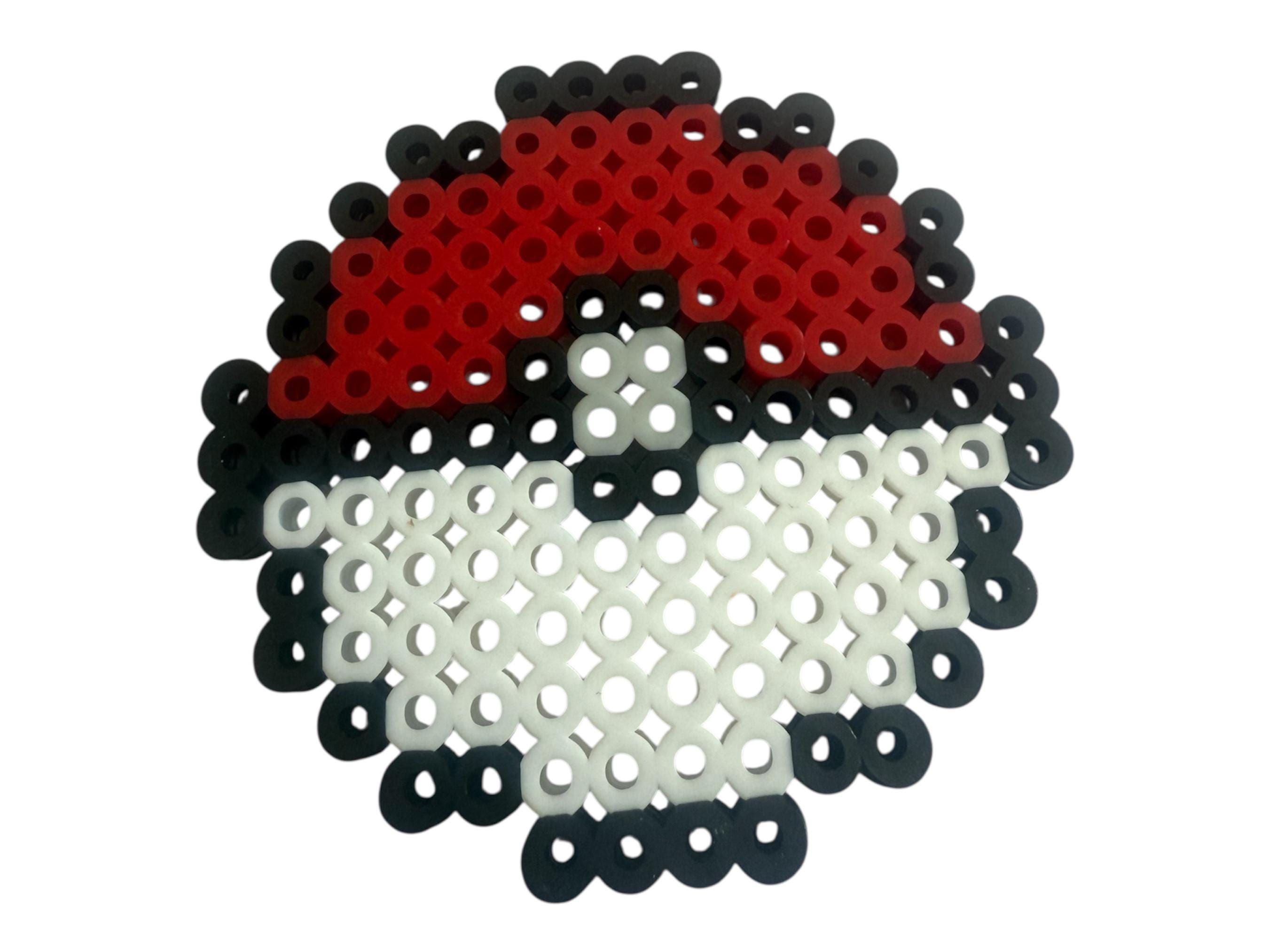 Poké ball perler - Etsy Österreich, image size:2700x2026