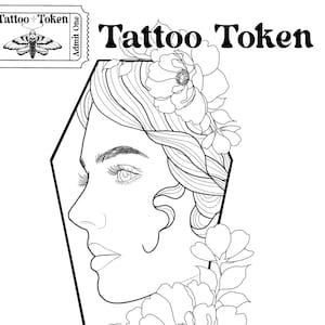 Coffin beauty Tattoo Token