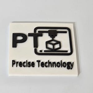 Plaque 3D personnalisée - Imprimée en 3D
