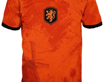 Netherlands Home Football Shirt 1996 Soccer Nike Jersey Mens