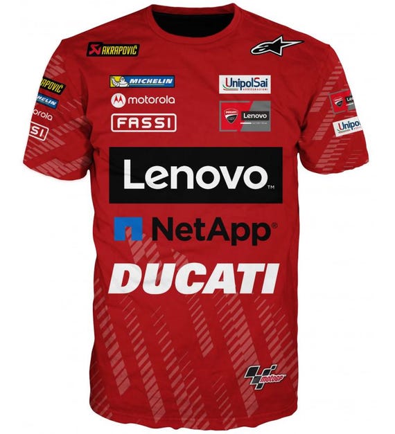 Ducati - Inspired Apparel – Ride with Style, On and Off the Track Shirt,