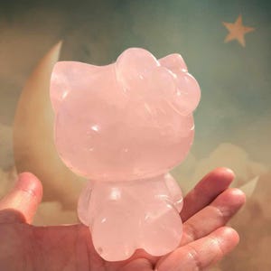 Hello Crystal Figurine - Etsy