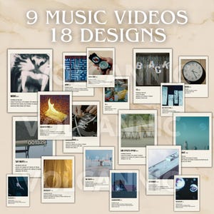 Stray Kids (SKZ) Minimalist Music Video Posters – Digital Download | Subtle Aesthetic | All Your Favorites!