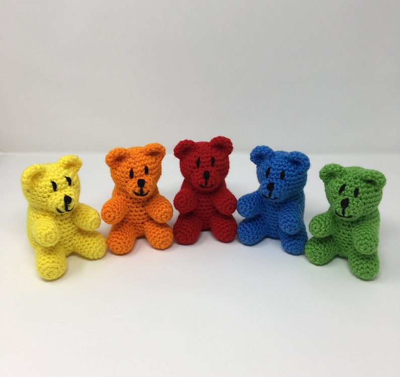 Crochet Gummy Bear Made to Order | Etsy
