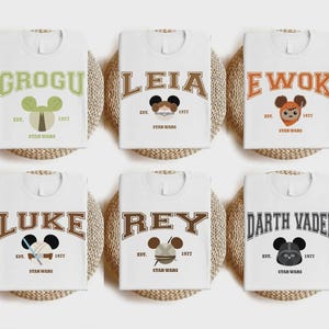 Star Wars Shirt,Star Wars Character Shirt, Star Wars May The 4th Be With You Shirt, Star Wars Disneyland Trip Group Shirt, Disney Family Tee