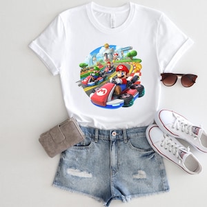 Super Mario Shirt, Super Mario Matching Shirt, Mario and Friends Shirts, Super Mario Fan Shirt, Family Vacation Shirt
