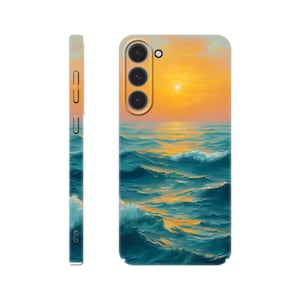SUNSET OCEAN Samsung Phone Case | Fits Samsung Galaxy S24 Ultra, S23, S22 Plus, S21, S20, Plus More - Ocean, Sunset, Beach, Summer Vibes