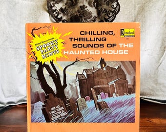 Chilling, Thrilling Sounds of the Haunted House — Vintage Disneyland Record with Original Inserts | 1964
