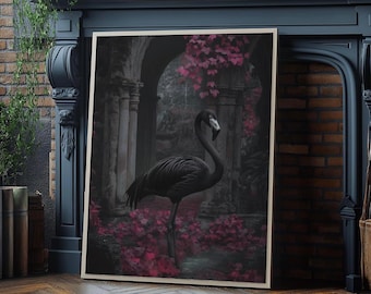 Gotische fantasyposter, poster geïnspireerd op World of Arcadia, kunstprint van een cultband, metalmuziekposter, digitaal printbare poster