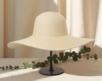 Laura Ashley Straw Linen Hat $_57.JPG?set_id=8800005007 main image 3