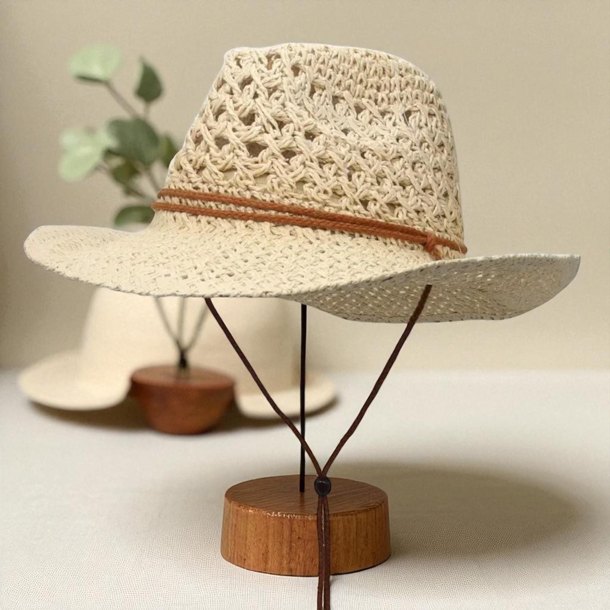 Vintage Western Cowboy Sun Hat for Men & Women – Straw  display picture 1