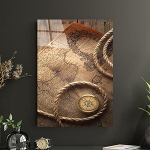 Modern Glass Wall Art | Transparent Glass Print |Abstract Art Glass Print |Glass Picture | Wall Art for Home | Artistic Glass Panel