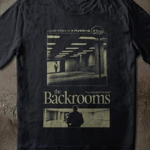 Backrooms T-Shirt | Unheimliches Liminal Space Shirt, Analog Horror Top