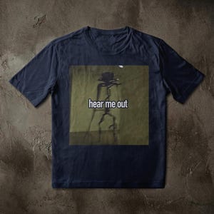Backrooms Hear Me Out Shirt, Liminal Space Analog Horror Tee image 2