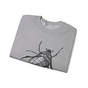 Cockroach Meme Sweatshirt, Kafka Metamorphosis Crewneck image 3
