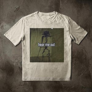 Backrooms Hear Me Out Shirt, Liminal Space Analog Horror Tee image 6