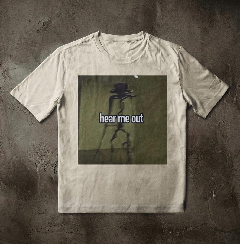 Backrooms Hear Me Out Shirt, Liminal Space Analog Horror Tee image 6