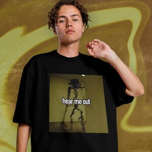 Backrooms Hear Me Out Shirt, Liminal Space Analog Horror Tee image 8