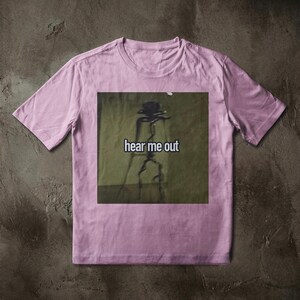 Backrooms Hear Me Out Shirt, Liminal Space Analog Horror Tee image 7