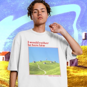 Backrooms Level 94 Liminal Space Graphic Tee | Vintage Postcard Dreamcore image 9