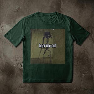 Backrooms Hear Me Out Shirt, Liminal Space Analog Horror Tee image 3