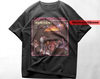 アース・ウィンド・アンド・ファイアー バンド Tシャツ 黒 厳選コレクション アースウインド&ファイヤー バンドTシャツ - メルカリ