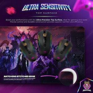 Solo Leveling Mouse Pad – Sung Jin-Woo with Shadow Army Art, Anime Desk Mat, Dungeon Hunter Decor, Otaku Gaming Gift