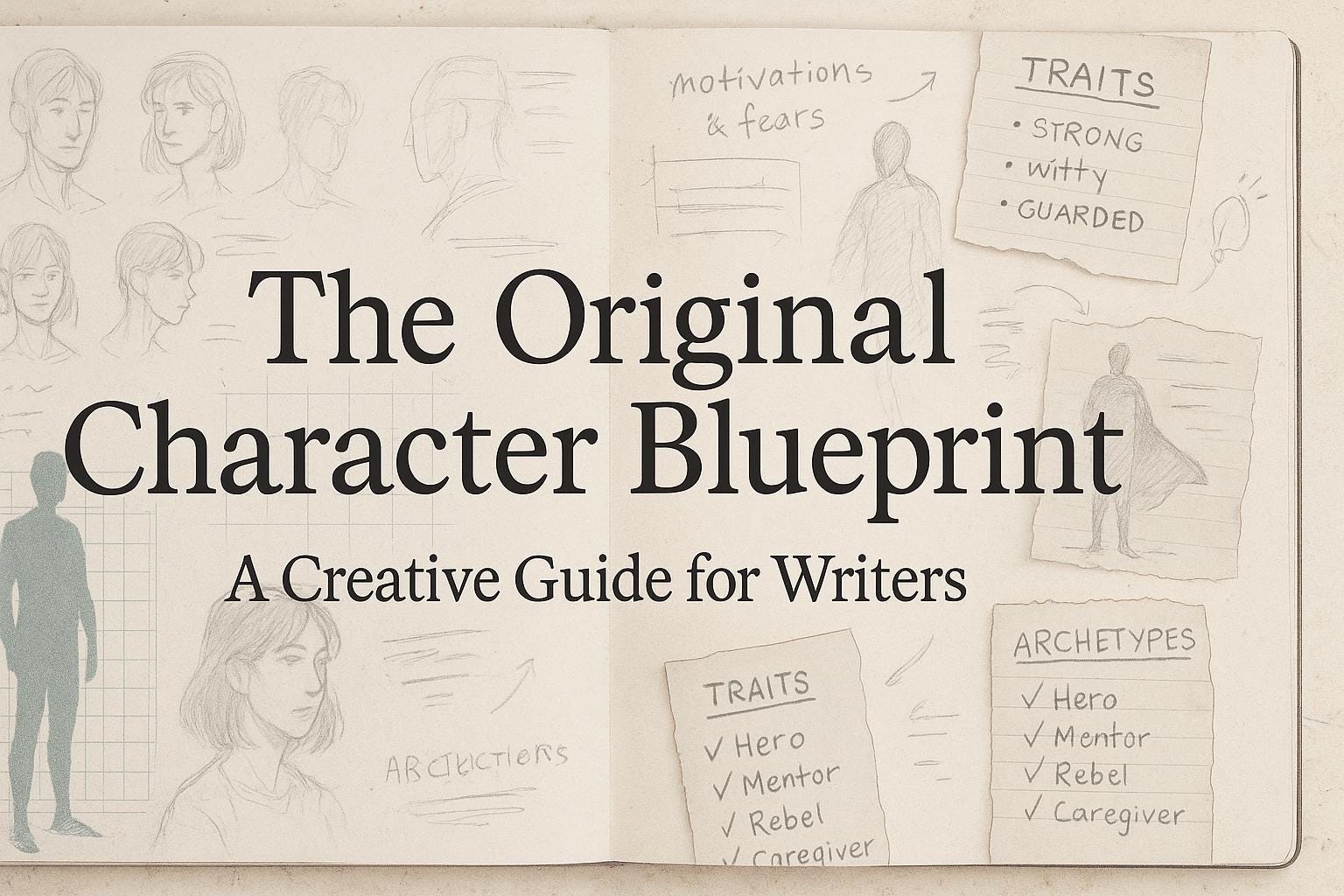 The Original Character Blueprint – A Creative Guide for Writers - Etsy