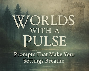 Worlds with a Pulse: Writing Prompts That Make Your Settings Breathe