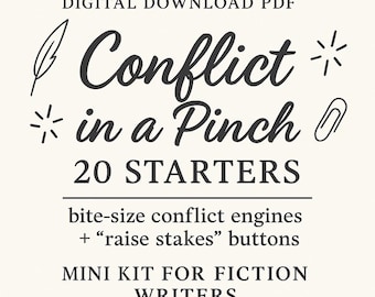 Conflito em apuros: Mini Kit para Escritores de Ficção