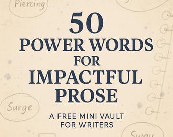 50 Power Words for Impactful Prose