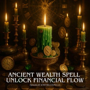 Magick Money Spell for Riches, Fortune & Success | Powerful Prosperity Ritual Aligned with Lunar Energies