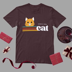 Retro Cat Lover Unisex Softstyle T-Shirt | Funny Cat Saying, Cute Cate Tee, Ladies Tee, Cat Lady Shirt, Kitty cat Shirt