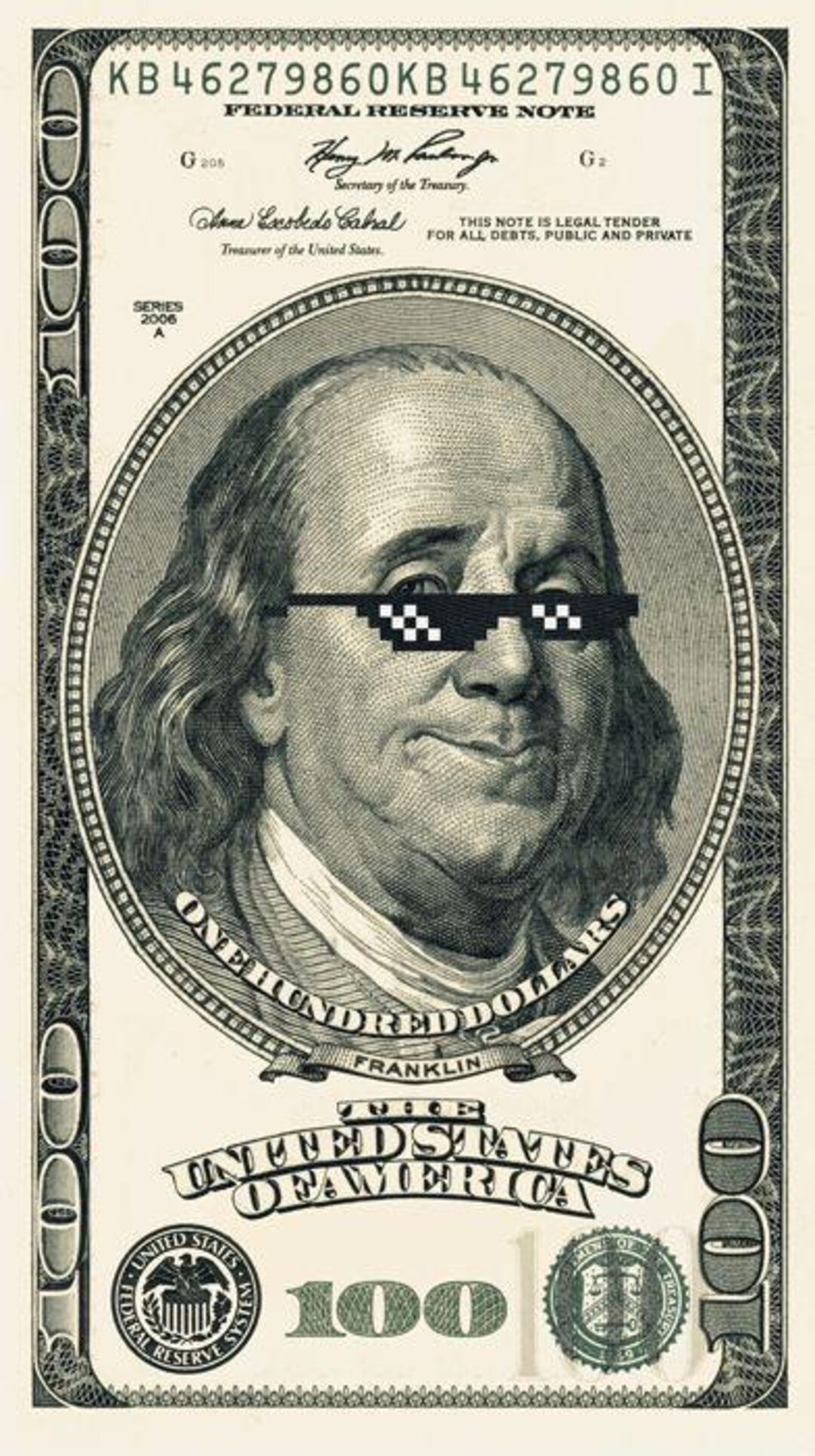 Dollar Bill Poster - Funny Meme Poster - Wall Art Print (A1|A2|A3|A4 ...