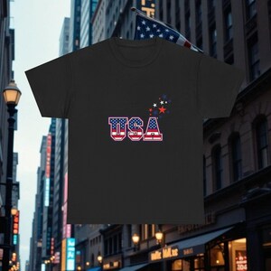 Patriotic USA T-Shirt: American Flag 4th of July Tee