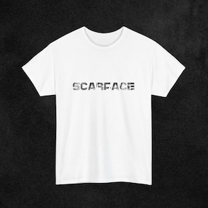 Scarface The Eyes Chico They Never Lie T-Shirt  Tony Montana Inspired Graphic Tee   80s Gangster Movie Shirt   Urban Streetwear