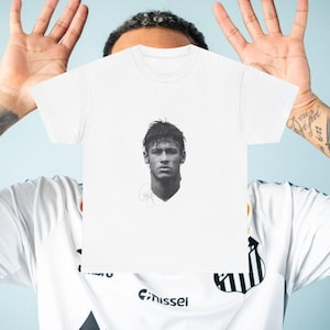 Neymar Unisex Cotton Tee | Soccer Fan Gift, Sportswear, Casual Outfit, Game Day T-Shirt, Stylish Tee