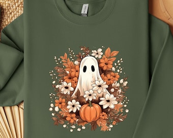 Ghost Shirt, Halloween Shirt, Halloween Sweatshirt, Fall Shirt, Cute Halloween Shirt, Pumpkin Shirt, Halloween Tee, Fall Sweatshirt