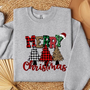 Merry Christmas Trees Shirt, Christmas Shirt, Christmas Sweatshirt, Funny Christmas Shirt, Santa Shirt, Xmas Shirt, Christmas Pajamas