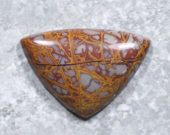 Noreena Jasper Cabochon - Red Yellow Black Pendant Stone
